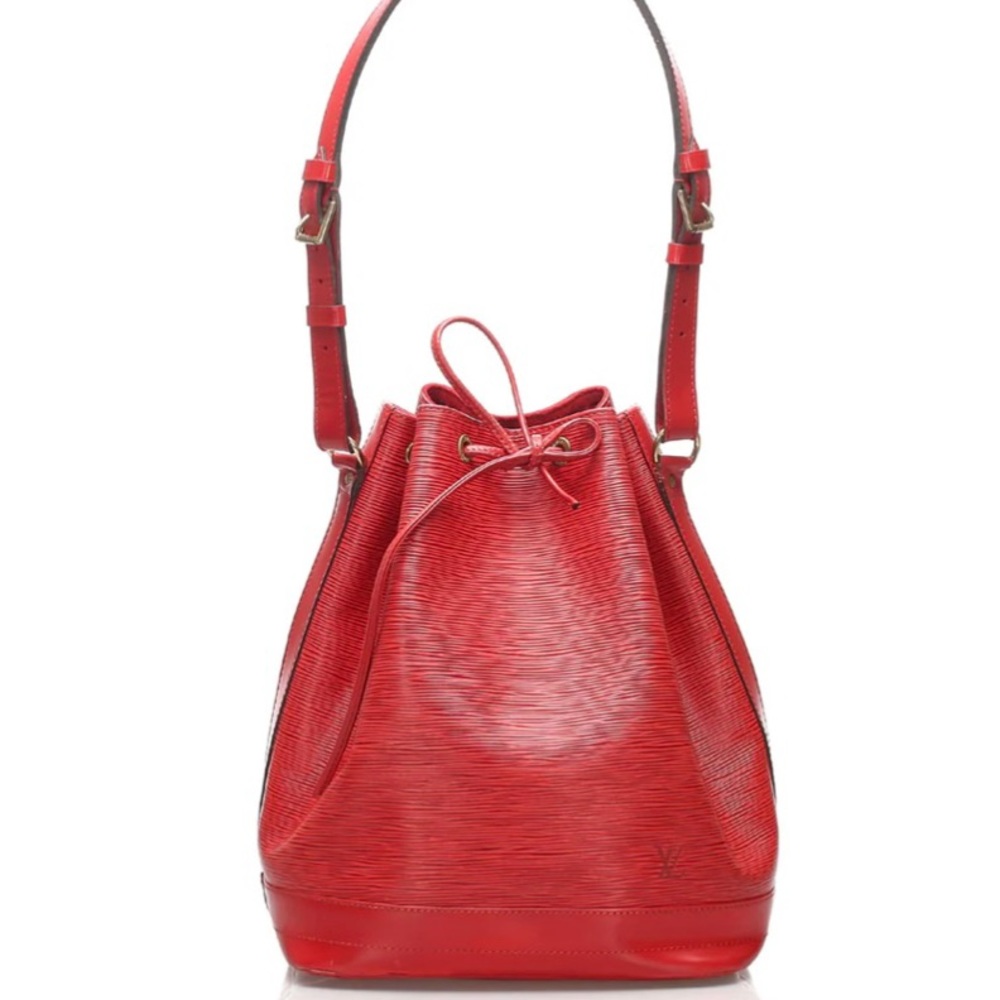 Authentic Louis Vuitton Petit Noe Red